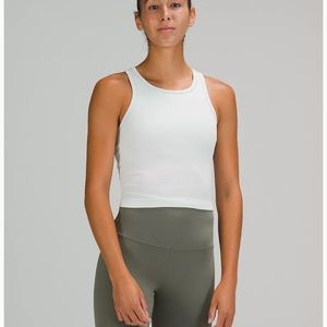 Lululemon Ebb to Street racerback Crop Tank Top